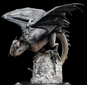 The Lord of the Rings Trilogy/ Fell Beast with Witch King Mini Statue (Completed)