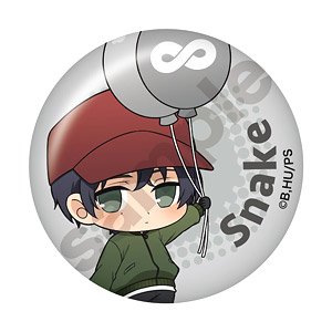 SK∞ エスケーエイト ぽぷきゃら バルーン 缶バッジ vol.2 スネーク (キャラクターグッズ)