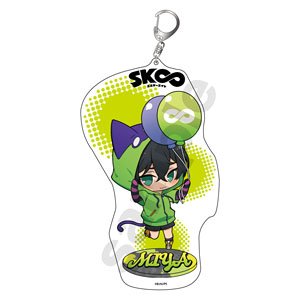 SK∞ エスケーエイト ぽぷきゃら バルーン アクリルキーホルダーBIG MIYA (キャラクターグッズ)