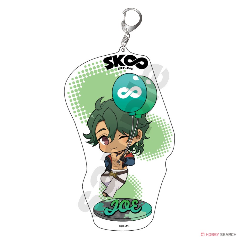 SK∞ エスケーエイト ぽぷきゃら バルーン アクリルキーホルダーBIG ジョー (キャラクターグッズ) 商品画像1