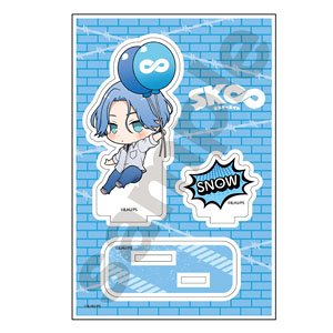 SK∞ エスケーエイト ぽぷきゃら バルーン アクリルスタンドJr. スノー (キャラクターグッズ)