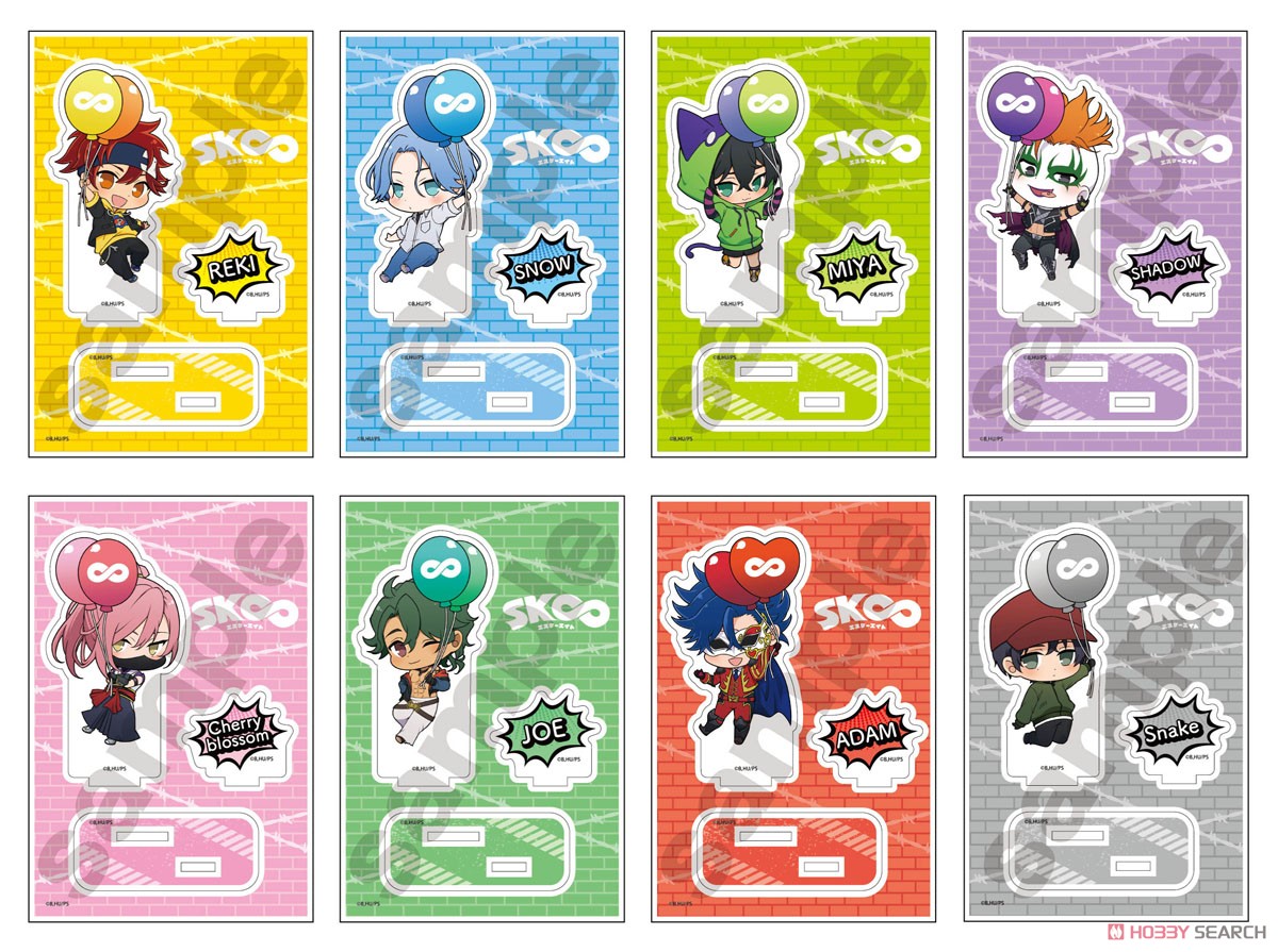 SK∞ エスケーエイト ぽぷきゃら バルーン アクリルスタンドJr. 愛抱夢 (キャラクターグッズ) その他の画像1