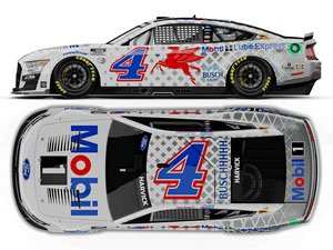 Kevin Harvick #4 MOBIL 1 LUBE EXPRESS Ford Mustang NASCAR 2023 (Diecast Car)