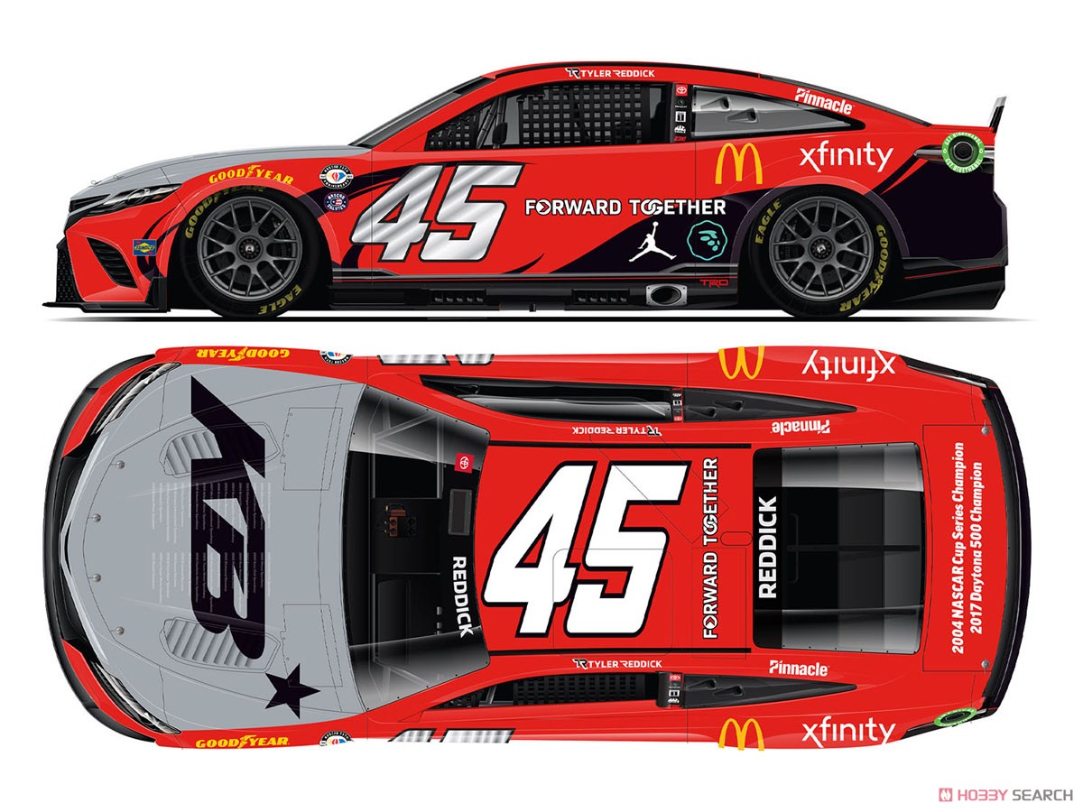 タイラー・レディック #45 FORWARD TOGETHER TOYOTA カムリ NASCAR 2023 (ミニカー) その他の画像1