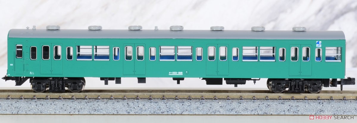 KUHA103-188+627 Coupling for Series 103-1000 Remodeling Car Joban Line Rapid Service Two Car Set (Model Train) Item picture1
