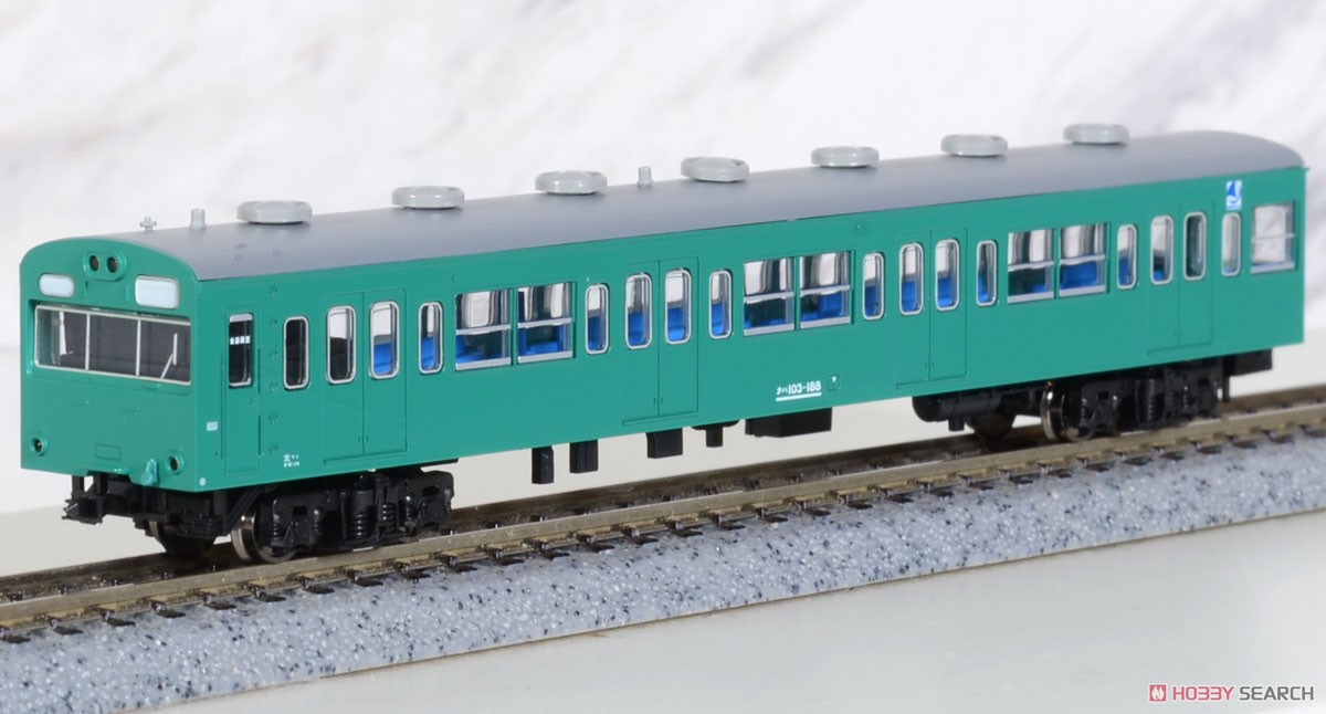 KUHA103-188+627 Coupling for Series 103-1000 Remodeling Car Joban Line Rapid Service Two Car Set (Model Train) Item picture2