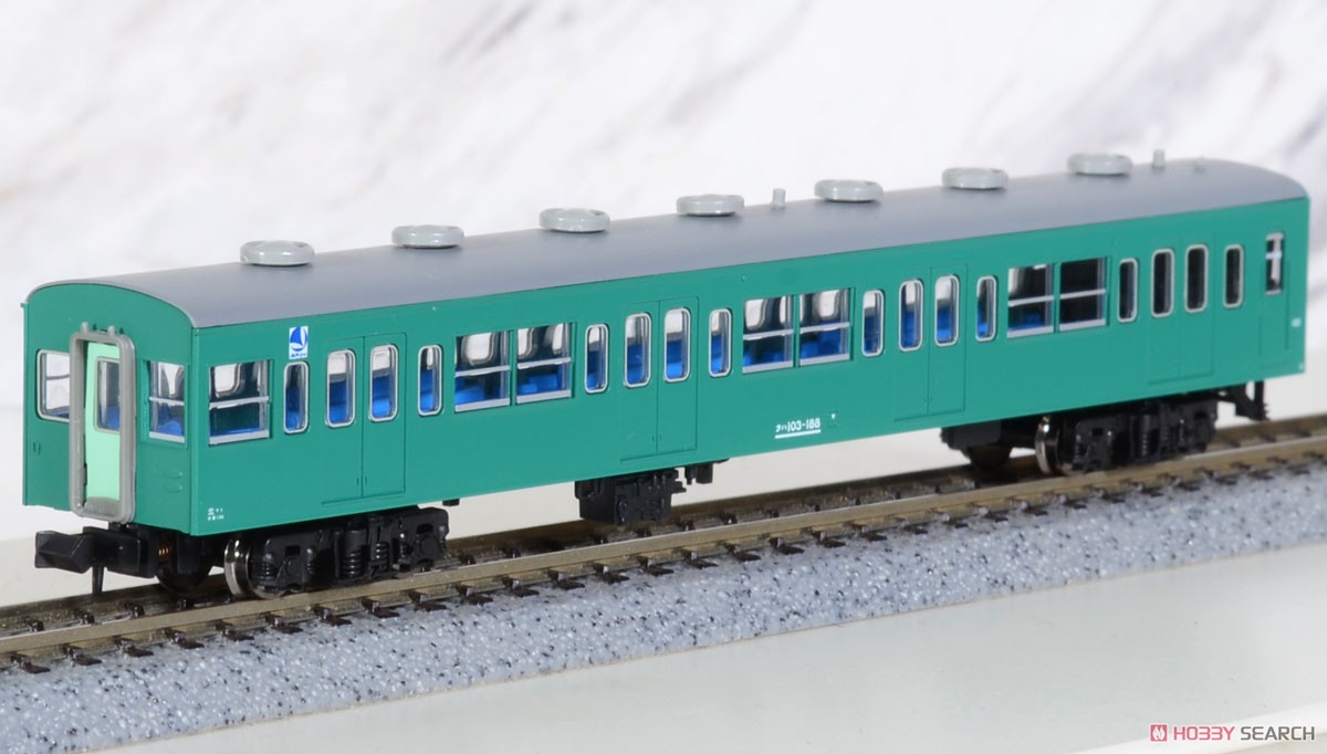 KUHA103-188+627 Coupling for Series 103-1000 Remodeling Car Joban Line Rapid Service Two Car Set (Model Train) Item picture3