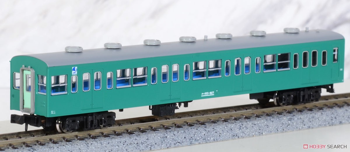 KUHA103-188+627 Coupling for Series 103-1000 Remodeling Car Joban Line Rapid Service Two Car Set (Model Train) Item picture5