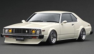 Nissan Skyline 2000 GT-ES (C210) White (ミニカー)