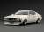 Nissan Skyline 2000 GT-ES (C210) White (ミニカー) 商品画像1