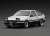 Toyota Sprinter Trueno 3Dr GT Apex (AE86) White/Black (ミニカー) 商品画像1