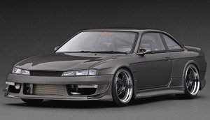 VERTEX S14 Silvia Gun Metallic (ミニカー)