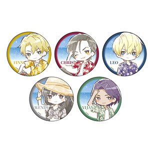 缶バッジ 「HIGH CARD」 11 ボックス (グラフアートイラスト) (5個セット) (キャラクターグッズ)