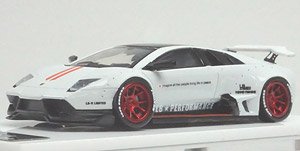 Liberty Walk LB Works Murcielago LP670 White/Red (Diecast Car)