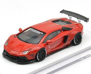 LIBERTY WALK LB Works Aventador LP700 Red (ミニカー)