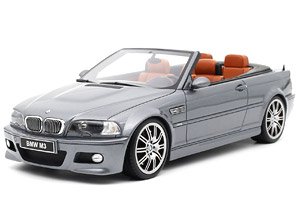 BMW E46 M3 コンバーチブル 2004 (グレー) (ミニカー)