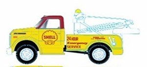 1970 Chevrolet C60 Tow Truck `SHELL` - Yellow (ミニカー)