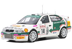 シュコダ オクタビア WRC モンテカルロ 2003 #14 (ミニカー)