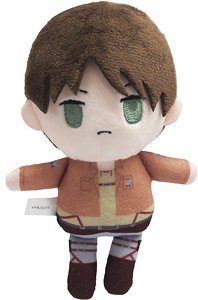 進撃の巨人 ぷちふわぬいぐるみ エレン・イェーガー (キャラクターグッズ)