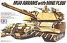 U.S.M1A1 ABRAU.S.M1A1 Avrams With Mine Plow (Plastic model)