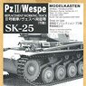 Crawler Track for Panzer II/Wespe (Plastic model)