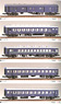 J.N.R. Night Express Train Five Car Formation Set (5-Car Unassembled Kit) (Model Train)