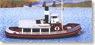 35750 (HO/TT/N) Pilot Boat (Lotsenboot/Peniche/Barca De Carga) (Unassembled Kit) (Model Train)