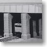 複線用水平橋脚 (組み立てキット) (鉄道模型)