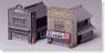 Shops with Signboards (Unassembled Kit) (Model Train)