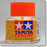 タミヤセメント(液体接着剤) 6角ビン (接着剤)