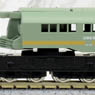 J.N.R. Railway Crane Type SO80 (Green) (with Flat Wagon Type CHIKI7000) (Model Train)
