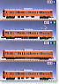J.N.R. Electrc Car Series 103 (Orange) (Basic 4-Car Set) (Model Train)