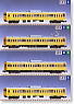 J.N.R. Commuter Train Series 103 (Yellow) (Basic 4-Car Set) (Model Train)
