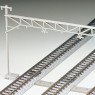 Overhead Wire Mast for 3 Tracks (Modern Type/Set of 3) (Model Train)