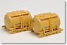 Tank Container Type UT1 Private Possession (Set of 2/Cleam Color) (Model Train)