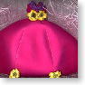 ピンク革ドレス(黄色の小花) (ドール)