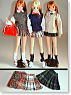 Tartan Check Pleated Skirt (Fashion Doll)