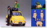 Lupin III and Fiat Start on Adventure (Plastic model)