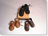 Wing Tip Shoes (Brown) (Fashion Doll)
