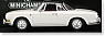 VW・カルマンギア 1600 1966(ホワイト) (ミニカー)