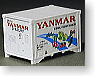 Container Type UF15A Yanmar (B 2pcs.) (Model Train)