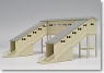 Suburban Overhead Stairway (Pre-colored Completed) (Model Train)