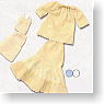 Tiered Skirt Set (Light blue) (Fashion Doll)
