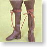 Knight Boots (Black) (Fashion Doll)