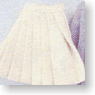 Pleated Skirt Medium(Beige) (Fashion Doll)