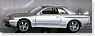 NISSAN SKYLINE GT-R ＜ BNR32 ＞ シルバー 1989 (ミニカー)