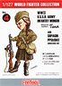 WW.II USSR Infantry Woman w/Shpagin PPSh1941 (Plastic model)