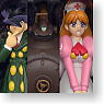 Shin Steam Detectives PVC Figure 3 pieces (Completed)