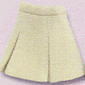 For 22cm Box Skirt (Beige) (Fashion Doll)