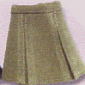 For 22cm Box Skirt (Khaki) (Fashion Doll)